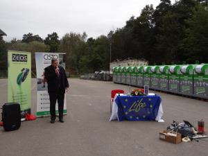 Dogodek Kidričevo_Župan občine Kidričevo med govorom